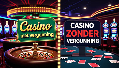 Casino's zonder licentie vs. Casino's met licentie