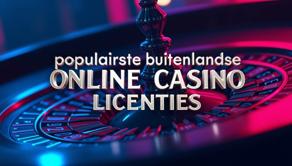 De populairste buitenlandse online casino licenties