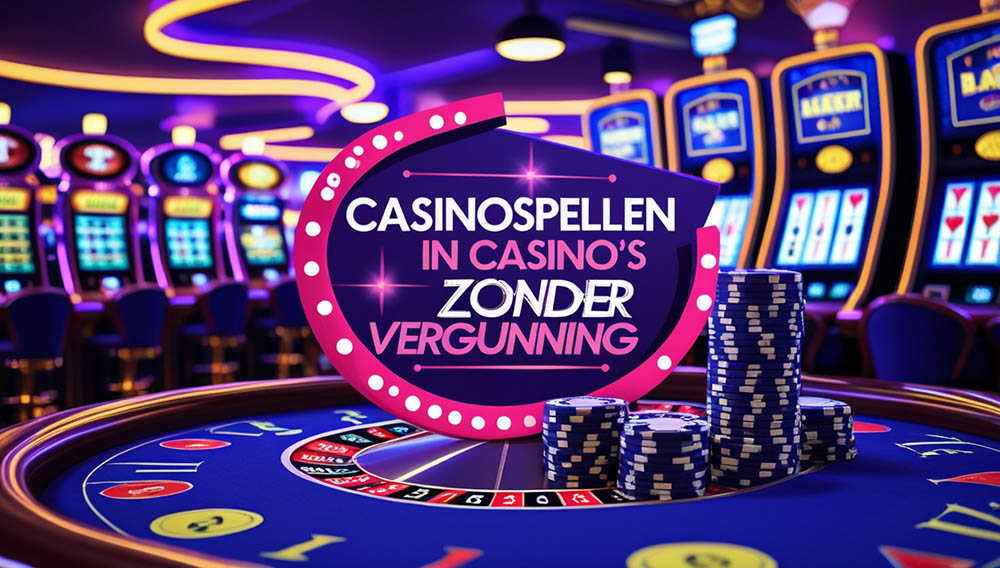 Soorten spellen bij casino's zonder vergunning